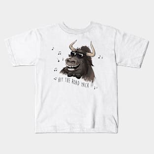 Hit the Road Yack Kids T-Shirt